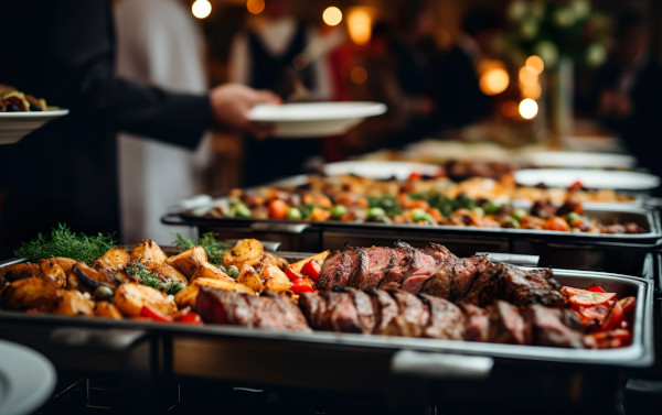 Vielfältiges und hochwertiges Buffet